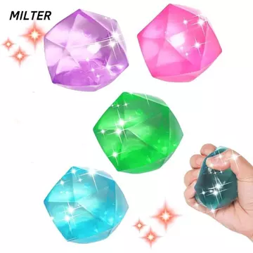 Bóng ép giảm áp suất MILTER, Dụng cụ giảm căng thẳng hình khối đá mờ Giảm căng thẳng Maltose, Dụng cụ giảm căng thẳng mềm mại