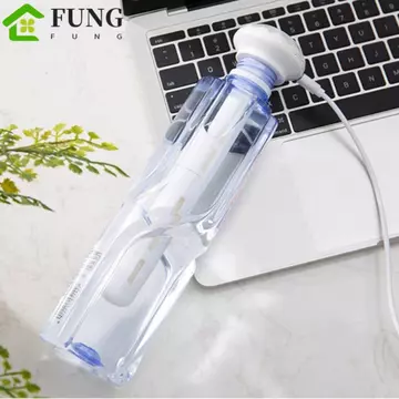Máy tạo độ ẩm FUNG, Máy tạo độ ẩm phun Mini bằng nhựa cầm tay, Máy lọc ô tô có đèn LED Có thể điều chỉnh Máy tạo sương thơm Anion có thể tháo rời Máy tạo độ ẩm