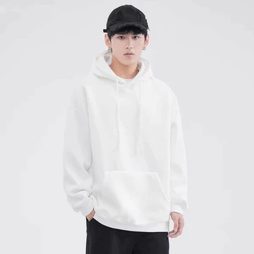 Áo hoodie chui đầu màu trơn, áo hoodie dạo phố hip-hop thời trang, áo hoodie nam