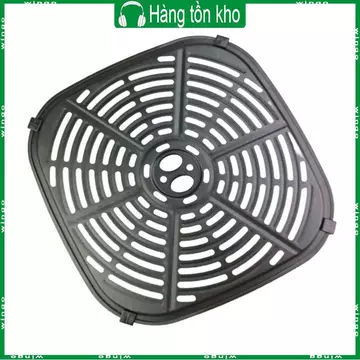WIN 6QT Kim Loại Nồi Chiên Không Khí Tấm Lót Kim Loại Lò Nướng Thảm Nấu Ăn An Toàn Thép Carbon Nồi Chiên Không Khí Tấm Lót Cho Nồi Chiên Không Khí C