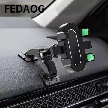 Giá đỡ điện thoại đế dính kép FEDAOG, Giá đỡ điện thoại đế dính kép 17mm, Giá đỡ xoay 360 độ có thể điều chỉnh đa năng Giá đỡ điện thoại di động tự dính Giá đỡ lắp đặt bảng điều khiển