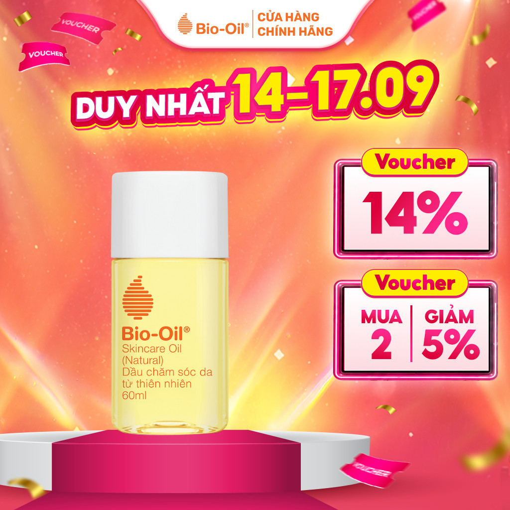 Dầu chăm sóc da từ Thiên Nhiên BIO-OIL SKINCARE OIL (NATURAL) 60ML