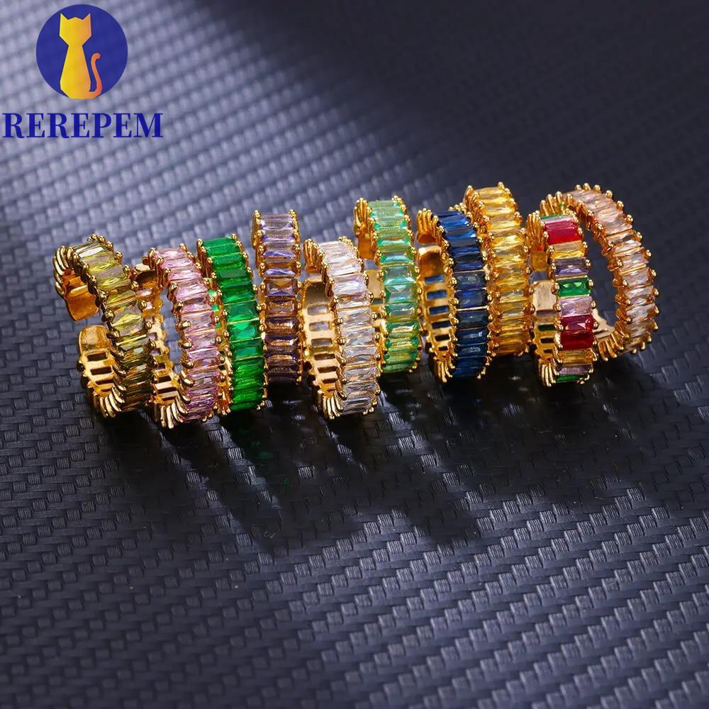 Nhẫn Màu MARTIN1, Nhẫn Nữ Thiết Kế Hình Học Có Thể Điều Chỉnh, Nhẫn Nữ, Thép Không Gỉ Phù Hợp Với Chống Rỉ Sét Nhỏ Pháp Vintage Nhẫn Đính Hôn