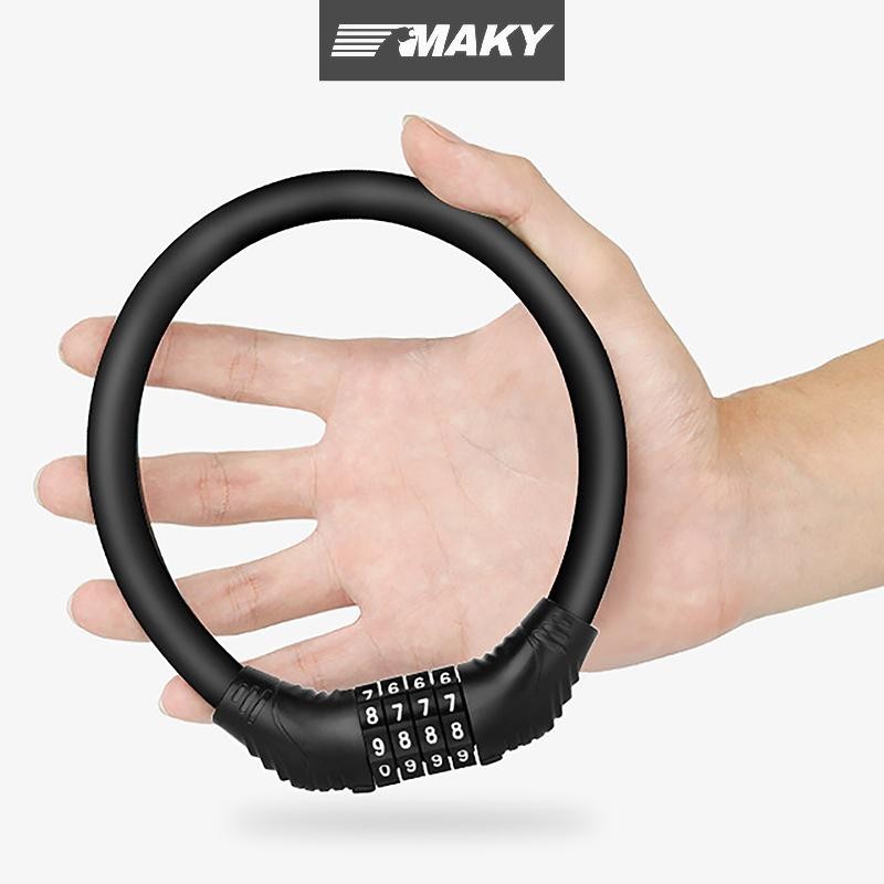 Newwellknownepic Khóa Xe Đạp Chống Trộm Xe Đạp Đường Bộ Dây Thép Dây Xích Khóa Xe Máy Mũ Bảo Hiểm Gấp Xe Đạp Điện Xe Tay Ga Khóa An Toàn VN