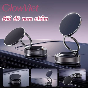 Giá Đỡ Điện Thoại Ô Tô Từ Tính 360° - Đế Hút Chân Không, Điều Chỉnh Linh Hoạt, Chống Rung Hiệu Quả