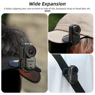Dành Cho DJI Osmo Nano Vành Kẹp Người Đầu Tiên Chụp Nano Máy Ảnh Mỏ Vịt Nắp Băng Đô Giá Đỡ