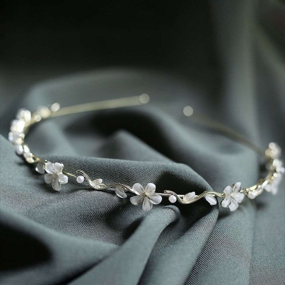 BĂNG ĐÔ HOA RHINESTONE BĂNG ĐÔ CỔ TÍCH HOA BĂNG ĐÔ NƠ PHA LÊ TIARAS CÔ DÂU CÔNG CHÚA VƯƠNG MIỆN THANH LỊCH MỎNG HÀN QUỐC TINH TẾ TIỆC SINH NHẬT PHỤ KIỆN HEADHOOP PHONG CÁCH RỪNG