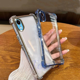 Ốp điện thoại trong suốt chống rơi bốn góc iPhone Xr SJDK