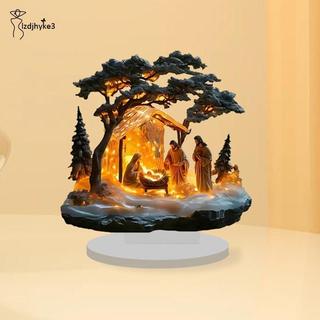 Tượng Chúa Giêsu Sinh Quà Tặng Tượng Giáng Sinh Cho Kệ Sách Để Bàn Tân Gia