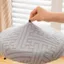 Vỏ bọc ghế tròn GAVESTO, có dây thun Bao gồm tất cả Vỏ bọc ghế, Vỏ bọc ghế trượt 30cm có thể giặt được cho ghế xoay thanh