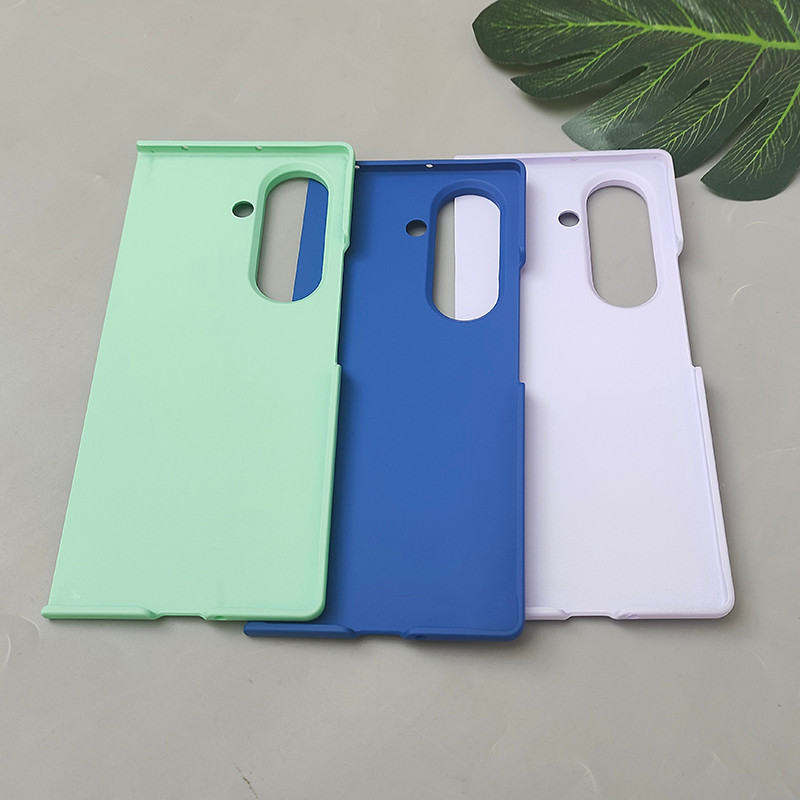 Ốp Nhựa Siêu Mỏng Cho Samsung Galaxy Z Fold 4 5 6 7 5G Điện Thoại Cứng Bảo Vệ Mặt Sau Vỏ Chống Sốc Cho ZFold7 Fold6