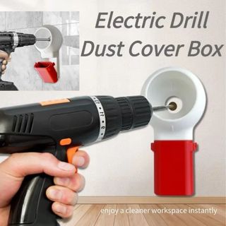 Máy hút bụi máy khoan điện MARBLEM, hộp đựng bụi mũi khoan đa năng, dụng cụ điện chống bụi