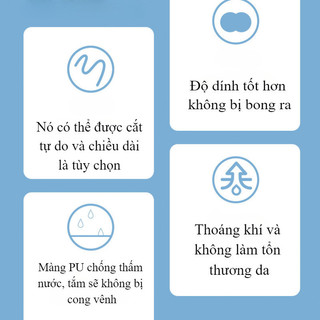 【Hỷ】Giải pháp bảo vệ vết thương tối ưu với băng dính y tế chống thấm nước mang lại sự thoải mái tối đa cho người dùng