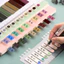 Miếng Dán Đánh Dấu Trang Tiện Lợi Mark Lan Giấy Mo Huỳnh Quang Nhãn Dán Nhãn Chỉ Chỉ Số Màu Đánh Dấu Nhãn Dán Nhãn Di Miếng Dán Dải Nhãn Dán