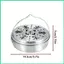 Giá đỡ đầu đốt hương có nắp bằng thép không gỉ tròn di động Đầu đốt nắp ngoài trời Tay cầm cho trong nhà jiwvn