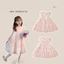✿ Bé Gái Hoa Lông Tơ Tay Tầng Đầm Màu Nước Hoa Tulip In Mùa Hè Cotton Thoáng Khí Trang Phục