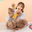 Búp bê nhồi bông QEARY Ostrich, Thiết kế sáng tạo Đồ chơi nhồi bông đà điểu mềm mại, Đồ chơi trang trí bàn làm việc 25cm ngộ nghĩnh Phong cách mô phỏng Ba lô búp bê động vật hoang dã treo