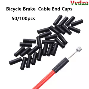 VVDZA 50 / 100 Chiếc Vỏ Cáp Ngoài 4 / 5 Mm Đường Ống Dụng Cụ Nhựa Dịch Chuyển / Nắp Phanh
