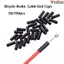 VVDZA 50 / 100 Chiếc Vỏ Cáp Ngoài 4 / 5 Mm Đường Ống Dụng Cụ Nhựa Dịch Chuyển / Nắp Phanh