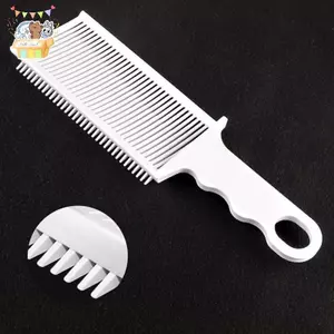 Tông đơ cắt tóc chuyên nghiệp Phai màu Flat Top Cắt tóc cho nam Bàn chải phai màu chịu nhiệt Công cụ tạo kiểu Salon ELWW