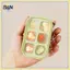 B & N Silicone 6 Khay Lưới Có Nắp Khuôn Mini Không Chứa BPA Khuôn Linh Hoạt Cho Tiệc Gia Đình Đồ Uống Lạnh Máy Làm Tủ Đông.