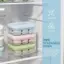 B & N Silicone 6 Khay Lưới Có Nắp Khuôn Mini Không Chứa BPA Khuôn Linh Hoạt Cho Tiệc Gia Đình Đồ Uống Lạnh Máy Làm Tủ Đông.