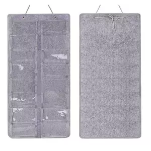 Giá đỡ kính mắt nỉ 16 khe cho kính râm Kính hiển thị lưu trữ Túi treo tường Hộp lưu trữ Nhà thơ Túi tổ chức VN