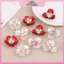 MYPANDA 2 Chiếc Nút Áo Có Nút Hoa Liền Mạch May Kẹp Trang Trí Áo Sơ Mi Đầm Nút Thời Trang Kẹp Quần Áo Phụ Kiện.