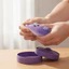 Đồ chơi cảm giác bánh bao QEARY, với máy hấp Bánh bao tăng chậm Đồ chơi Squishy, Đồ chơi hút ngón tay thực tế sáng tạo Fidget Squishy Bun Người lớn & Trẻ em