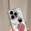 Dâu đen mèo Thích hợp iPhone 16p17 trường hợp điện thoại 15 hút 1411/mới 1213