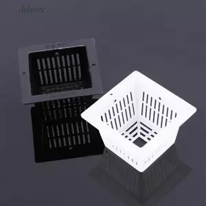 Chậu ươm DELMER Vườn nhân bản Cây trồng 10 chiếc Cốc lưới thủy canh