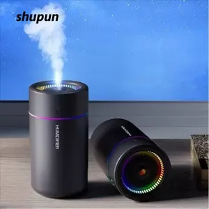 Máy tạo độ ẩm không khí ô tô SHUPUN, Máy khuếch tán hương thơm nhẹ 280ML đầy màu sắc, Máy tạo độ ẩm ô tô im lặng sương mù lớn chất lượng tại nhà