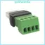 Đầu nối USB không hàn GODD USB 2 0 Đầu cắm nam sang đầu cuối vít Bộ chuyển đổi