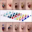 HFSHY 1 Quả Bóng Pha Lê Bụng Nút Nhẫn Thép Không Gỉ Zircon Rốn Xuyên Bụng Xuyên Dễ Thương Rốn Thanh VN