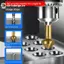 GE Chamfering End Mill Cutter 90 Độ 3 sáo Chân tròn Quà tặng thiết thực cho thợ mộc thợ mộc DIY Người đam mê VN