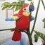 GE Talking Macaw Vẹt Lặp Lại Những Điều Bạn Nói Thú Nhồi Bông Đồ Chơi Sang Trọng Ghi Âm Điện Tử Hoạt Hình Chim Nói Vẹt Thú Cưng Sang Trọng Đồ Chơi VN