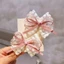 T Tính Khí Handmade Kẹp Tóc Ren Nặng Bé Gái Trẻ Em Mũ Đội Đầu Hàn Quốc Kẹp Tóc Nơ Mũ Đội Đầu