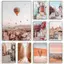 Phong Cảnh Địa Trung Hải Biển Hy Lạp Ý begonias Cây Ô Liu Poster Không Khung Tranh Canvas Trang Trí