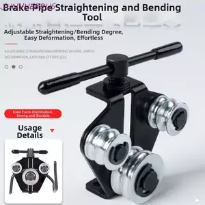 Máy uốn ống phanh JUNYUE88US, Máy duỗi đường phanh chắc chắn di động, Kỹ thuật chỉnh sửa Kinks bằng tay Công cụ uốn ống bằng tay Công cụ làm việc ống thép