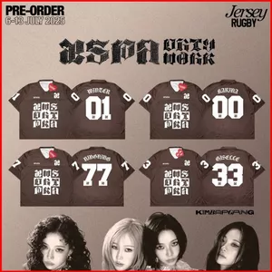 Áo thun AESPA KARINA GISELLE WINTERNINGNING Áo thun ngắn tay