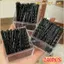 MONOSTYLE 60 / 240 chiếc Kẹp tóc màu đen, Kẹp tóc nữ vô hình hình chữ U, Kẹp tóc dùng một lần sóng