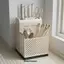 DONOVANQQ Đũa Thùng, Thoát Nước Tích Hợp Đũa Lồng, Đa Năng Màu Be Nhựa Tiết Kiệm Không Gian Flatware Drainer Hộp Bảo Quản Mặt Bàn