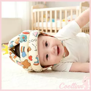 COO Bảo vệ đầu trẻ sơ sinh với đệm bông thoải mái để bò đi bộ