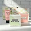 Bộ ba mảnh PRADO Prada Winter Sweet Dream Kem tay màu hồng / xanh lá cây 50ml Túi quà tặng miễn phí