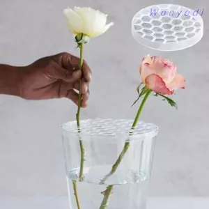 WANYEDI Giá đỡ sắp xếp hoa, Giá đỡ sắp xếp DIY Giá đỡ cố định ống hút thực vật Giá đỡ lưới, Dụng cụ sắp xếp hoa có thể tái sử dụng Hỗ trợ hoa Dụng cụ sắp xếp hoa