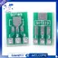 20 Chiếc SOT89 SOT223 Sang DIP PCB Chuyển Ban Pin Adapter Chuyển Đổi Hai Mặt 1.5mm 2.3mm Đến 2.54mm Pin Pitch Pinboard