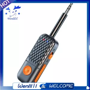 Bộ Chuyển Đổi Âm Nhạc Bluetooth 5.4 Bộ Thu Phát Âm Thanh 3.5MM AUX Hifi Stereo Có Mic Cho Ô Tô Máy Bay TV PC Tai Nghe