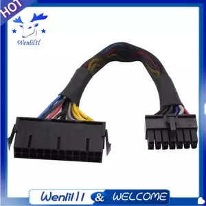 Cáp cấp nguồn ATX 24Pin đến 14Pin Cáp bện tay cho Bo mạch chủ Q77 B75 A75 Q75