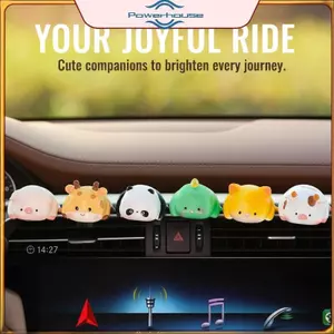 POWER Mini Hoạt Hình Động Vật Nhựa Đồ Chơi Trang Trí Cuteputer Để Bàn Trang Trí Xe Búp Bê Dễ Thương Hoàn Hảo Quà Tặng Sinh Nhật Lựa Chọn Trang Trí.