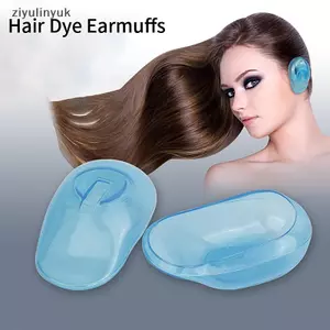 Ziyulinyuk 2 Chiếc Có Thể Tái Sử Dụng Làm Tóc Tai Chống Thấm Nước Bảo Vệ Tai Nhuộm Tóc Bịt Tai Silicone Tắm Thợ Cắt Tóc Tô Màu Tai Bảo Vệ Mũ VN